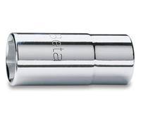 Beta 9100168 Model 910 AL18 Hexagon Hand Sockets, Long Series, 3/8 Drive, 18mm