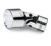 Beta 9100262 Model 910 AS/SN1/2 Swivel End Bi-hex Hand Sockets, 3/8 Drive, 1/2af