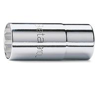 Beta 9100308 Model 910B L8 Bi-hex Hand Sockets, Long Series, 3/8 Drive, 8mm