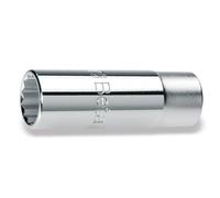 Beta 9100350 Model 910 ASL1/4 Bi-hex Hand Sockets, Long Series, 3/8 Drive, 1/4af