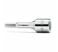 Beta 9100508 Model 910 ME8 Hexagon Bit Socket Driver, Long Series, 3/8 Drive, 8mm