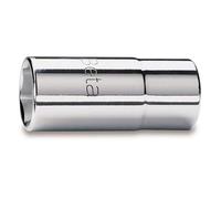 Beta 910AL 21mm Long 3/8" Drive Socket, 6 Point, with Chrome Plated