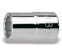 Beta 9200108 Model 920 B8 Bi-hex Hand Sockets, 1/2 Drive, 8mm