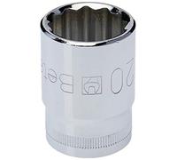 Beta 9200120 Model 920 B20 Bi-hex Hand Sockets, 1/2 Drive, 20mm