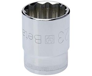 Beta 9200123 Model 920 B23 Bi-hex Hand Sockets, 1/2 Drive, 23mm