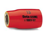 Beta 9200249 Model 920 MQ/A19 Hexagon Sockets, 1000v Vde, 1/2 Drive, 19mm