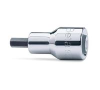 Beta 9200417 Model 920 Pe6 Hexagon Bit Socket Driver, 1/2 Drive, 6mm