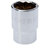 Beta 9280128 Model 928 B28 Bi-hex Hand Sockets, 3/4 Drive, 28mm