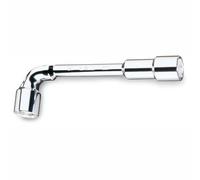 Beta 933 17mm x 17mm Double End Offset Socket Wrench, 6 Point, with Bright Chrome Plated