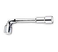 Beta 9330030 Model 933 30X30 Double Ended Offset Hexagon Socket Wrenche, Bright Chrome-Plated, 30 x 30 mm Size