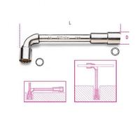 Beta 937 Metric Hex/Bi Hex Angled L Shaped Socket Wrench 20mm