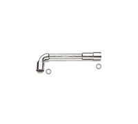 Beta 9379006 Model 937 6X6K Double Ended Hexagon/Bi-Hex Socket Wrenche, Chrome-Plated, Butter Packed, 6 x 6 mm Size