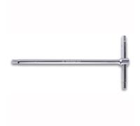 Beta 9510570 Model 951 7 T-Handle Key Wrenche with Three Hexagon Male End, 7 mm Size