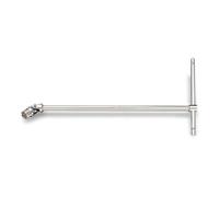 Beta 952FTX E20 T Handle with Swivelling Torx Socket Wrench, with Chrome Plated