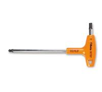 Beta 960686 Model 96 T-BP3 Ball Head Offset Hexagon Key with High Torque Handle, 3 mm Size