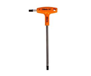 Beta 960943 Model 96 T8 Offset Hexagon Key with High Torque Handle, 8 mm Size