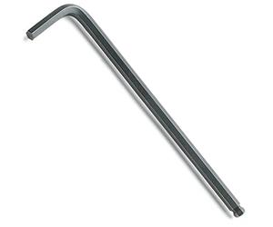 Beta 960965 Model 96 BP4 Ball Head Offset Hexagon Key, Burnished, 4 mm Size