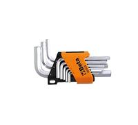 Beta 96C-AS/SC9 Chrome Plated Bent Hex Key Set