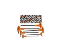 Beta 96TBP Series Metric Ball Ended T-Handle Hexagon Allen Keys & 6 Piece Set