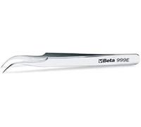 Beta 9990023 Model 999 E Extra Slim Curved End Spring Tweezer, Acid and Magnetic Resistant, Made from Stainless Steel, Semi-Bright Finish, 120 mm Size