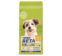 PURINA Beta Adult Small Breed Dry Dog Food Chicken 2kg [Pack of 4]