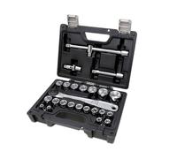 Beta BW 923E/C25 Socket Set of 20 Hexagonal Sockets and 5 Accessories in Plastic Case