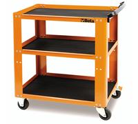 Beta C51 3 Level Mobile Workshop Tool Trolley Orange