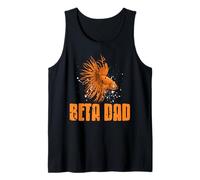 Beta Dad Funny Betta Fish Owner Aquarium Hobby Humor Tank Top