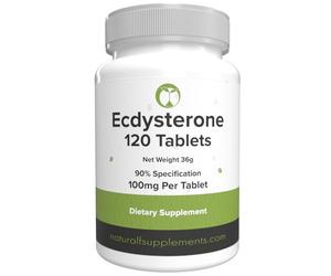 Beta Ecdysterone 120 Tablets 100mg | 90% Standardisation (120 Tablets)