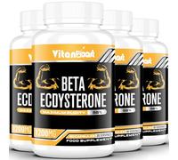 Beta Ecdysterone Supplement 1200mg, 98% Maximum Purity Formulated for Enhanced Absorption 240 Capsules|4 Month Supply
