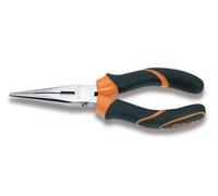Beta 11660036 Model 1166 Bm160 Needle Knurled Nose Pliers, Bi-Material Handles, 160mm Extra Long