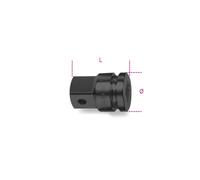 Beta Impact Adaptor, 1/2" Female to 3/4" Male Drives, 44mm Length - Beta Tools 7
