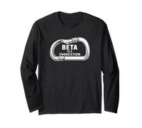 Beta is A Suggestion Rock Climbing Bouldering Climber Long Sleeve T-Shirt