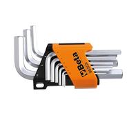 Beta Utensili 1.5-10 Mm Short Hexagonal Wrench Set 9 Units Silver One Size Silver