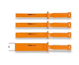 BETA PrimeTools 988/K4 4 Pce SCRATCHPROOF PLASTIC SCRAPER CHISEL SET