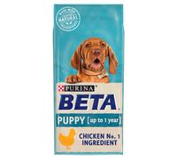 Beta Puppy Dry Dog Food Chicken 1 X 14Kg Pack (Packing May Vary)