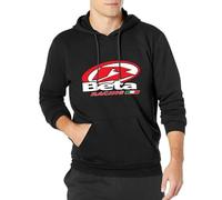 Beta Racing Motorcycle Sport Logo Sweatershirt Hoodie Mens M Black