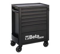 Beta RSC24 7 Drawer Mobile Roller Cab Tool Box in Black- RSC24/7-N