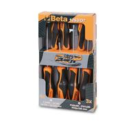 Beta Screwdriver Set 7 Piece, Pozi & Slotted - 1263/D7PZ