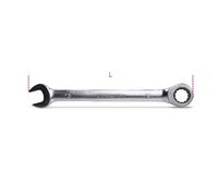 Beta Tools 141 19 Ratcheting Combination Spanner Open/Offset Ring 19x19mm