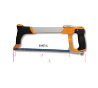 Beta 17260050 Model 1726 BM Hacksaw Frame with Quick Release Blade Attachment System, 300mm