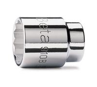 Beta 9100108 Model 910 B8 Bi-hex Hand Sockets, 3/8 Drive, 8mm