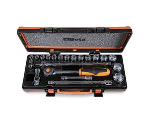 Beta Tools 9200939 Cassette 22 Pieces Hexagonal 1/2 A/C17HR, 920A/C17HR