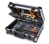 Beta Tools Beta 2056E/I-20 Tools, Tool Case, Screwdrivers, Combined, Compass, Hex Wrench Set