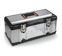 Beta Tools Cp17 Silver Black Removable Tray Stainless Steel Tool Box