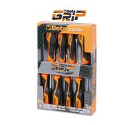 Beta Tools Grip 1263 D10 Phillips Slotted 10-Piece Screwdriver
