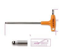 Beta Tools Italy 96TBP 8mm HEX ALLEN KEY POWER HANDLE STYLE T-HANDLE BALL END