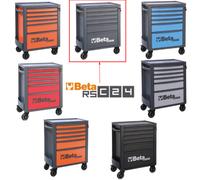 Beta Tools Mini 6 Drawer Roller Cab - Grey - RSC24/6-A - 024004067