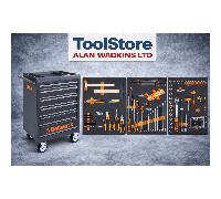 Beta Tools Mobile Roller Cab With 6 Drawers And Assortment Of 196 Tool