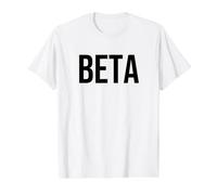 Beta Value Graphic T-Shirt, Men, White, S